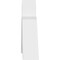 Ekena Millwork Archdale Architectural Grade PVC Gable Bracket, 48"W x 16"H x 4"D x 6"F, 8/12 Pitch GBP048X16X0406ARC00 - alternate 2